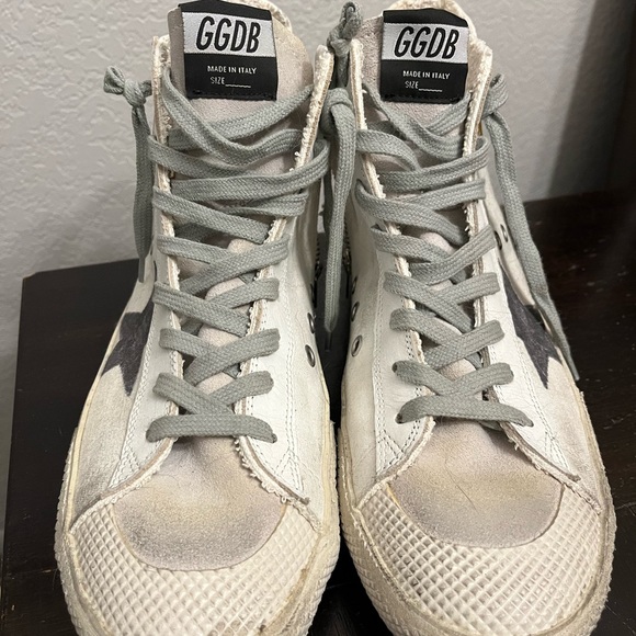 Golden Goose canvas high top sneakers - Picture 2 of 7